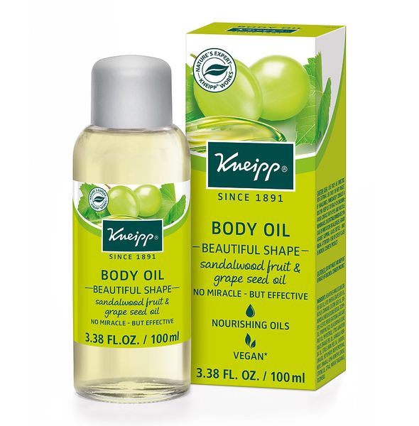 Kneipp Body Oil Sandalwood Fruit and Grapeseed "Beautiful Shape" (100 ml)