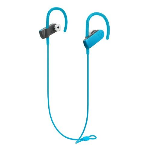 Audio-Technica Wireless In-Ear Sports Headphones Blue