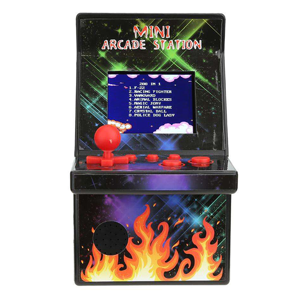 Handheld Retro Mini Arcade Station with 200 8-Bit Games