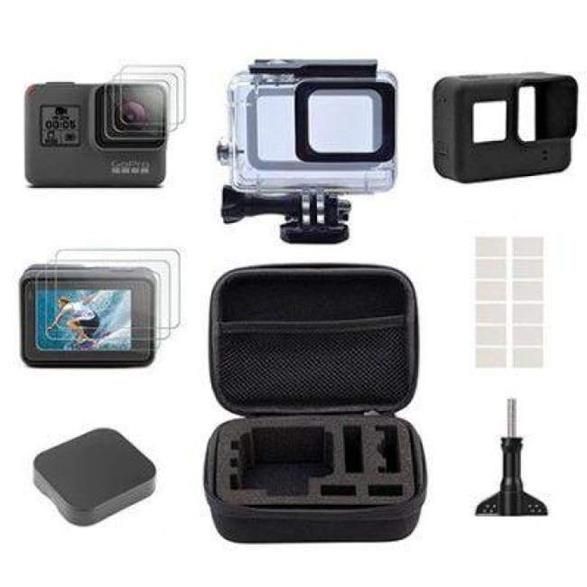 Action Camera Accessory Kit for GoPro Hero 7/6/5 - Black