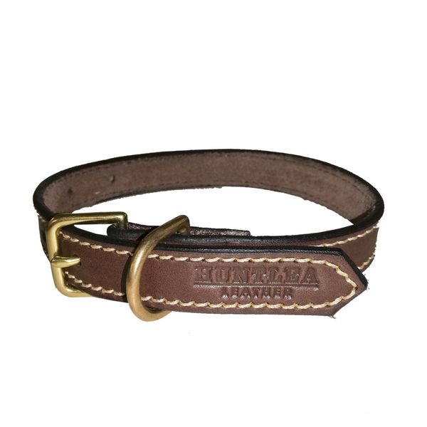 Huntlea Lion Leather Collar