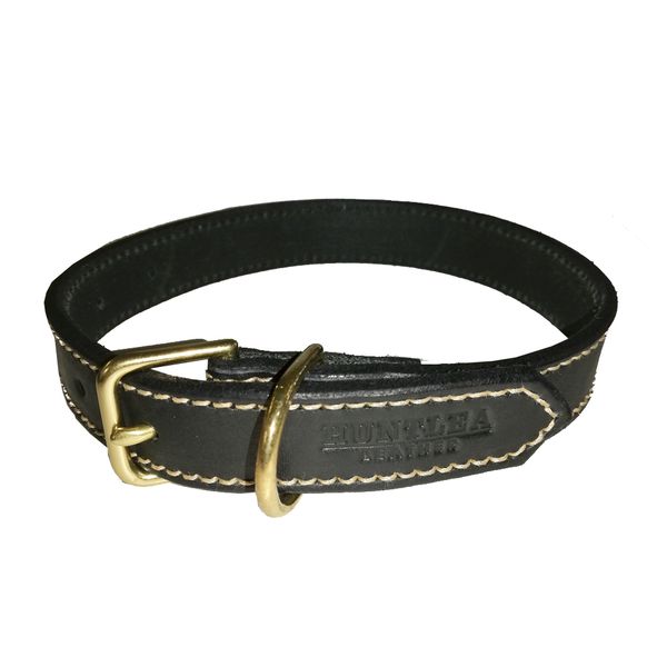 Huntlea Lion Leather Collar
