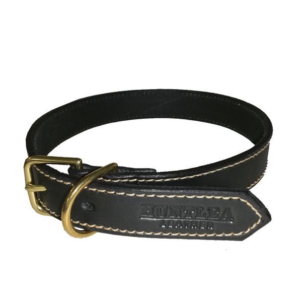 Huntlea Leather - Genuine Leather Dog Collar - 30 x 650mm