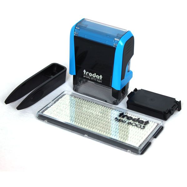 Trodat Typo Printy DIY Stamp Kit 3mm - 3 Lines