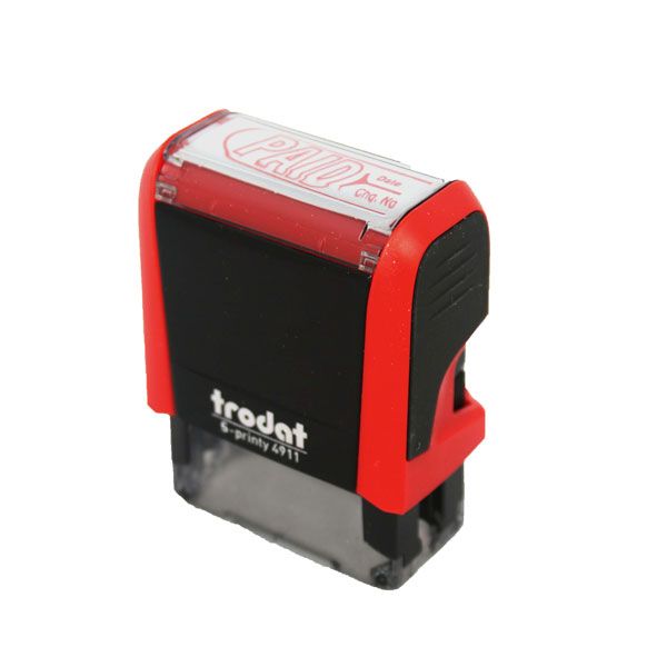 Trodat Ready to use Office Stamp - Paid Chq No