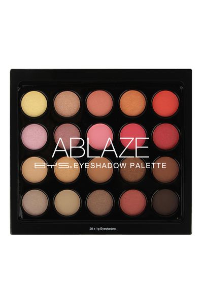 BYS Cosmetics Ablaze Eyeshadow Palette 20Pc