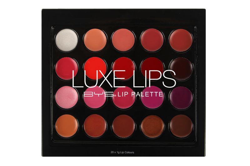 BYS Cosmetics Lip Palette Luxe Lips 20Pc