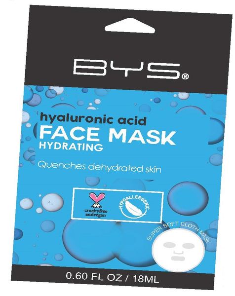 BYS Cosmetics Hyaluronic Acid Hydrating Face Mask