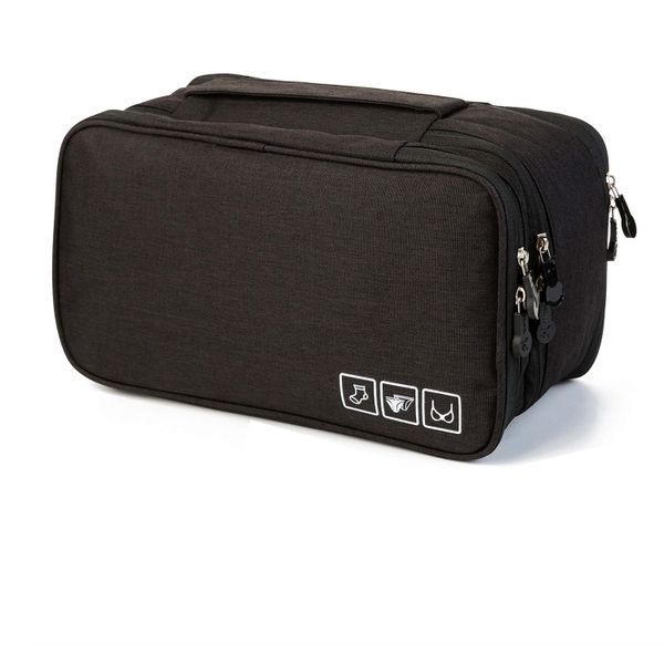 BeautyFX Underwear Toiletries Organiser Travel Bag