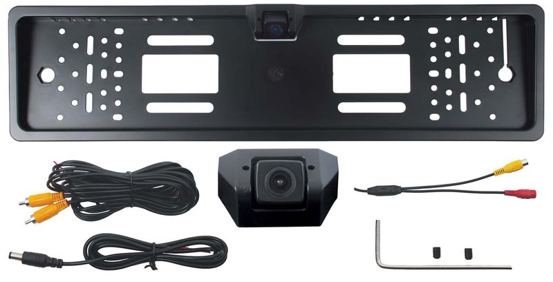 Reverse Camera in Number Plate Holder
