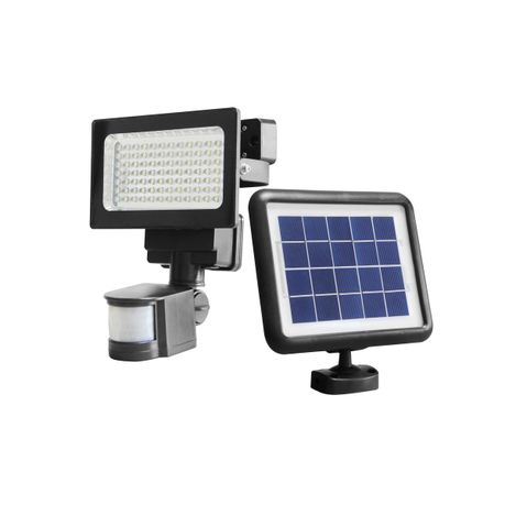 solar floodlight with sensor