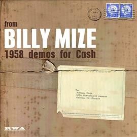 Billy Mize - 1958 Demos For Cash (Vinyl)
