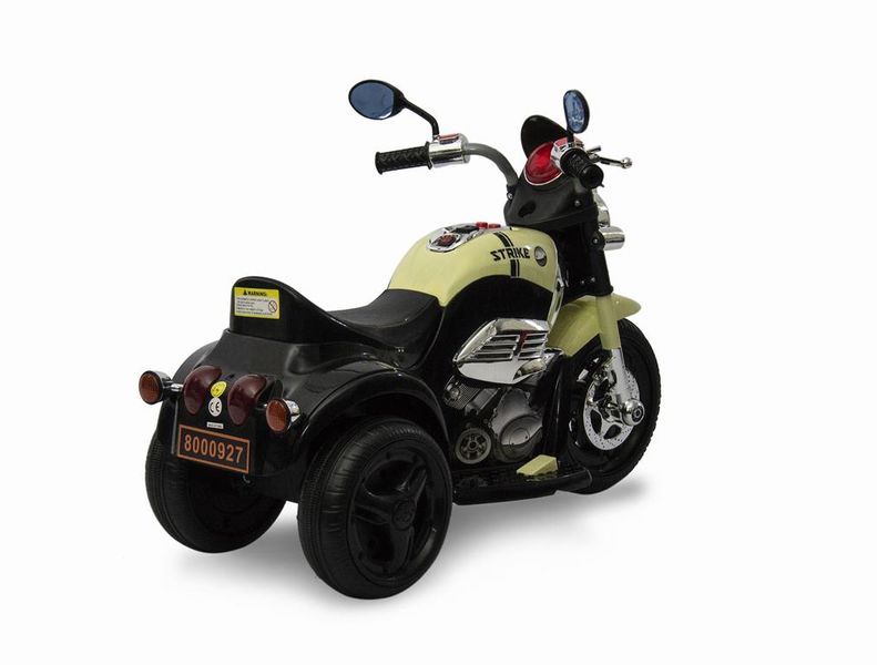 Jeronimo - Hurricane Motorbike - Black &amp; Cream
