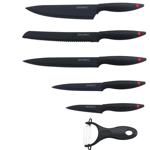 Royalty Line 5-Piece Marble Coating Knife Set RL-NH5B