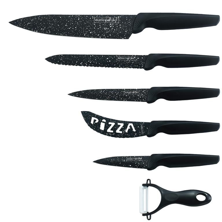 Royalty Line 5Piece Marble Coating Knife Set RLMB5N Shop Today. Get