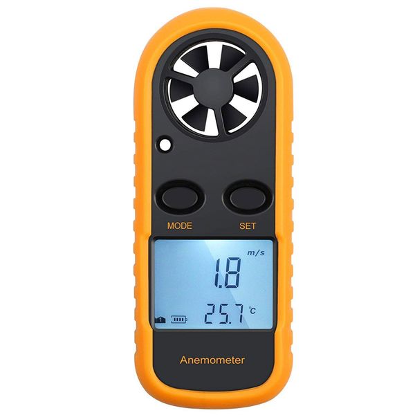 Portable Digital LCD Anemometer