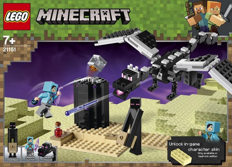 LEGO Minecraft The End Battle Collectible Toy 21151