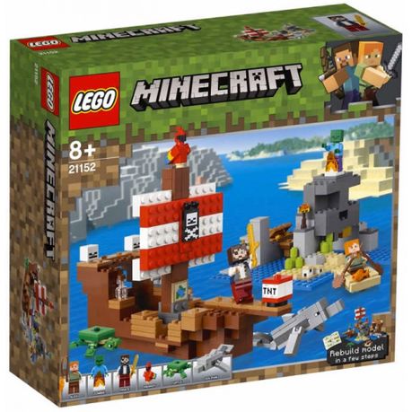 gokken hospita geweld LEGO® Minecraft The Pirate Ship Adventure 21152 | Buy Online in South  Africa | takealot.com