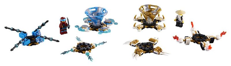 LEGO® Ninjago Spinjitzu Nya &amp; Wu 70663