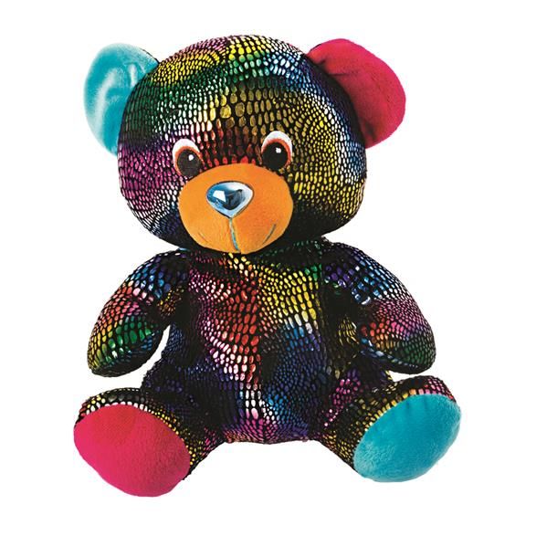Plush Bear Metallic Rainbow - 23cm