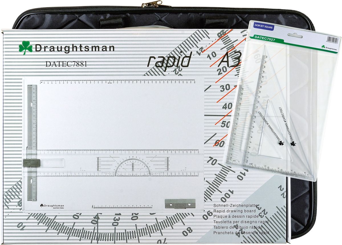 Draughtsman: Beginners Technical Drawing Board Value Pack | Shop Today ...