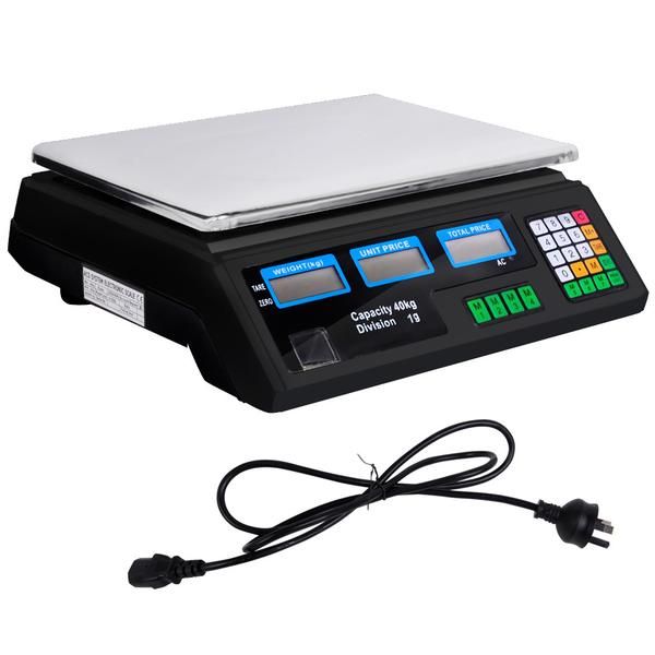 Dual LCD Display Digital Price Computing Scale - 40kg