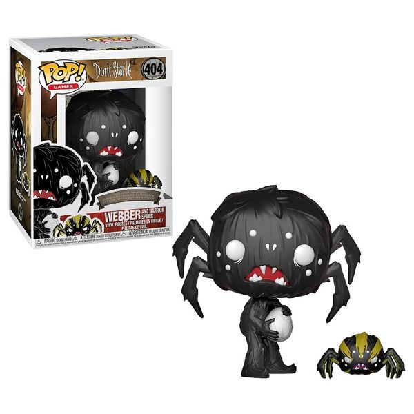 Funko Pop! Games:Don't Starve-Webber And Warrior Spider