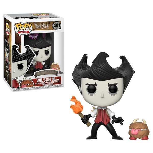 Funko Pop! Games:Don't Starve-Wilson And Chester