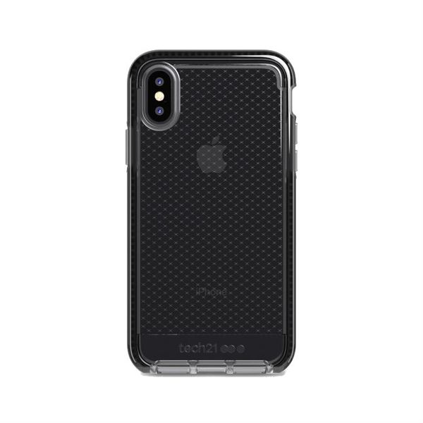 Tech21 Evo Check Case for Apple iPhone X / XS - Smokey Black