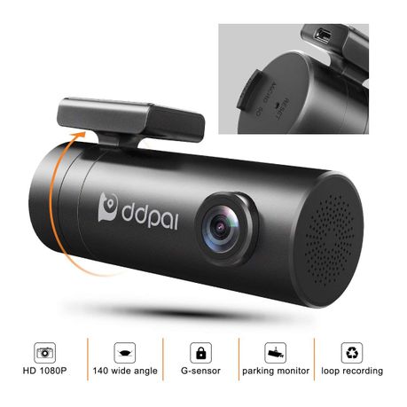 ddpai mini full hd wifi video recorder dash cam