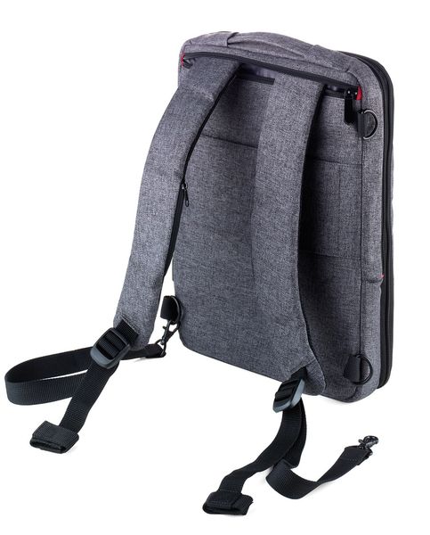 Troika Backpack for Laptops with Integrated USB Cable Saftsack
