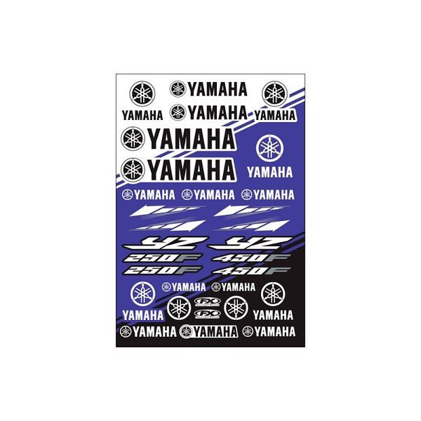 FX Yamaha YZ Sticker Sheet