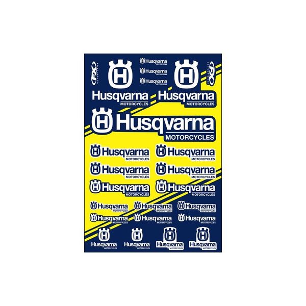 FX Husqvarna Moto Sticker Sheet