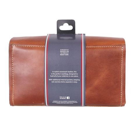 kangol pu trim holdall