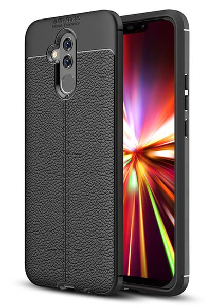 Ventilation Shockproof Rubber Case for Huawei Mate 20 Lite Black