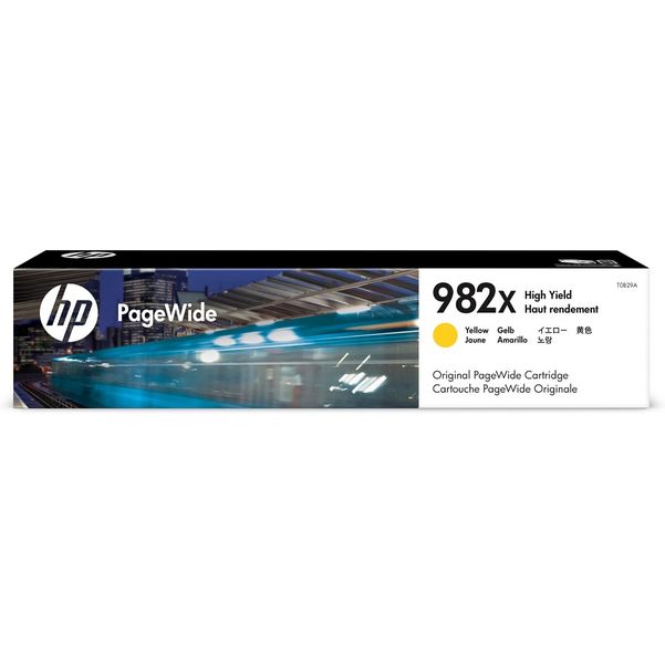 HP 982X High Yield Yellow PageWide Ink Cartridge