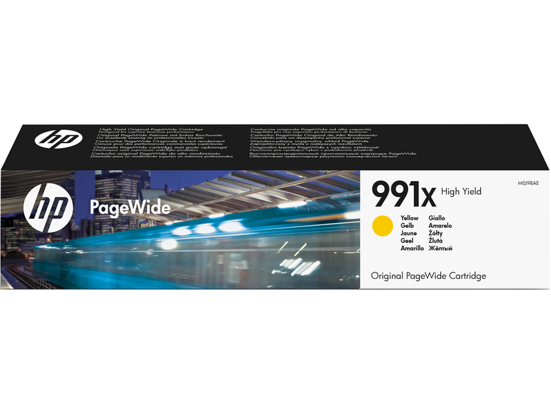 HP 991X High Yield Yellow PageWide Ink Cartridge