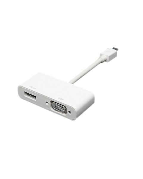 Mini Display Port To VGA &amp; HDMI 2 in 1 Adapter