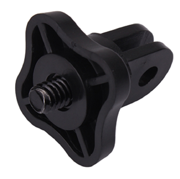 Threaded Rod to Tripod Adapter for GoPro Mount to 1/4" Thread