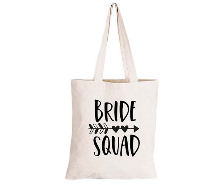 Bride Squad - Eco-Cotton Natural Fibre Bag