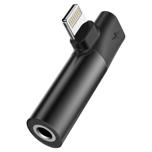 Baseus 3.5mm AUX &amp; Lightning Female to Lightning Male Adapter L43