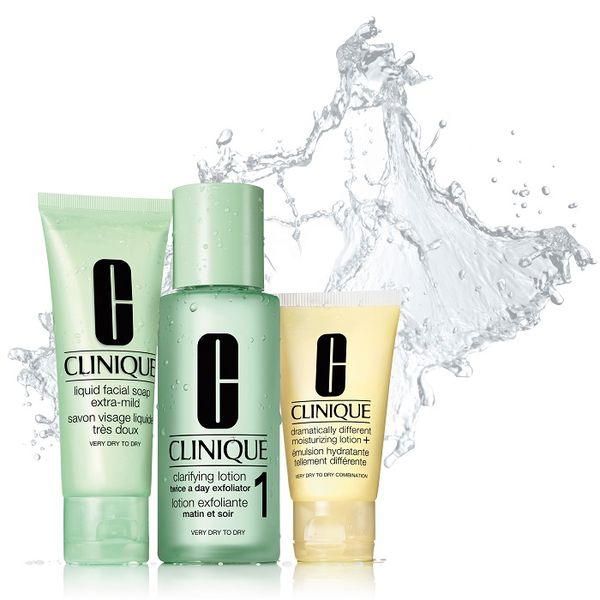 Clinique 3-Step Intro Kit For Skin Type 1