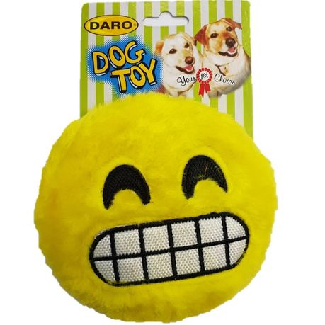 smile dog plush