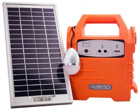 Ecoboxx Qube 50 Solar Powered Two Light kit | Buy Online in South ...