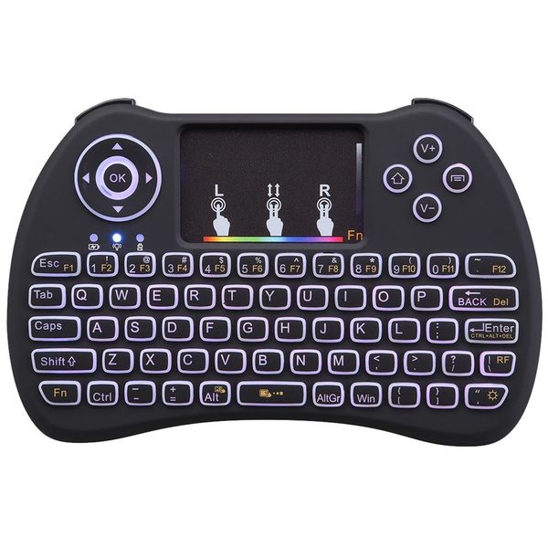 H9+ Colour Backlit Wireless Keyboard