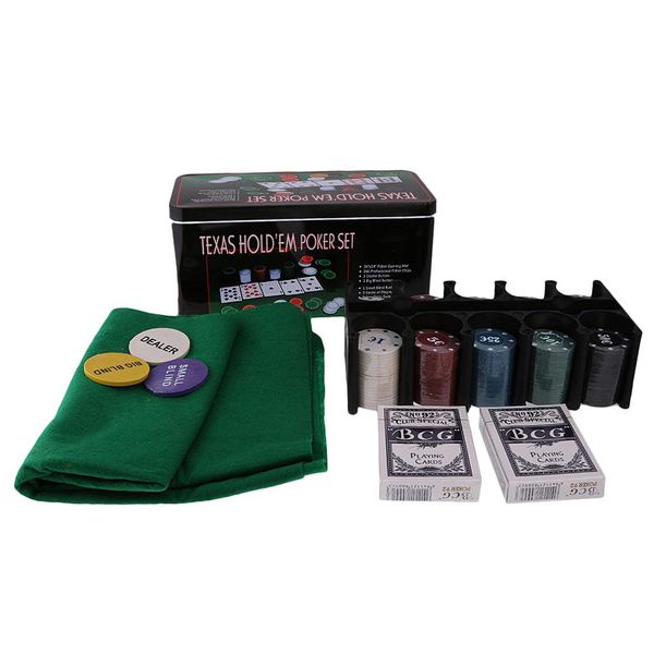 Texas Holdem Poker Chip Set - 200 Piece Chips