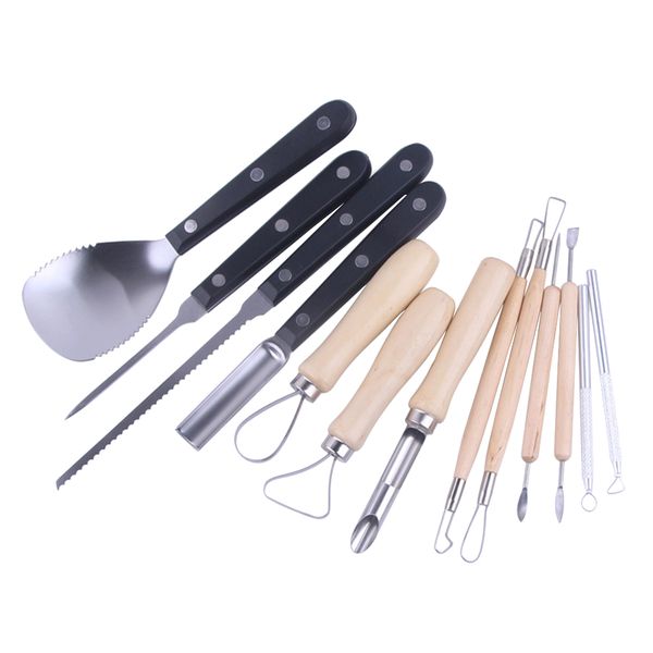 Pumpkin Carving Kit Set - 13 Piece