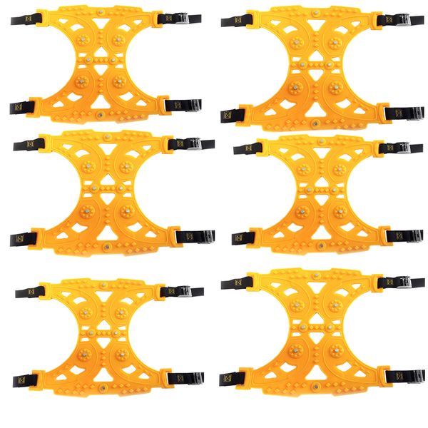 Emergency Tire Chains for Cars - Pack of 6