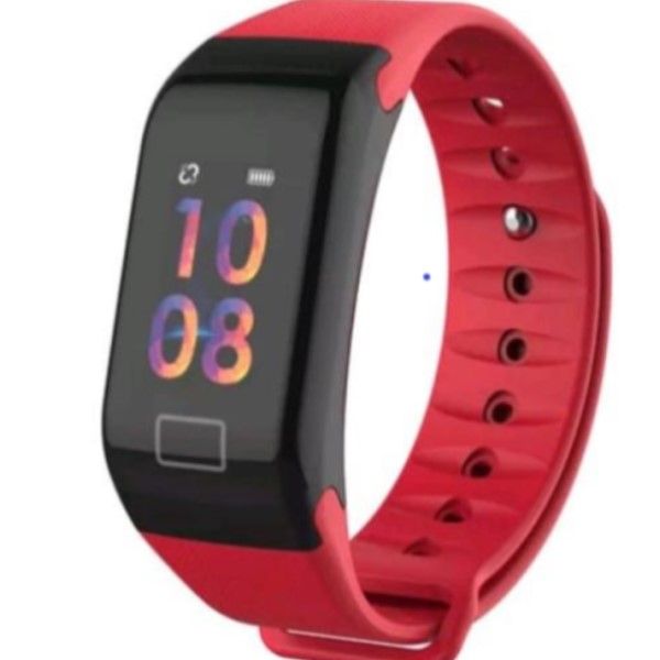 F1 Plus Smart Bracelet Heart &amp; Blood Pressure Measurement (Black)