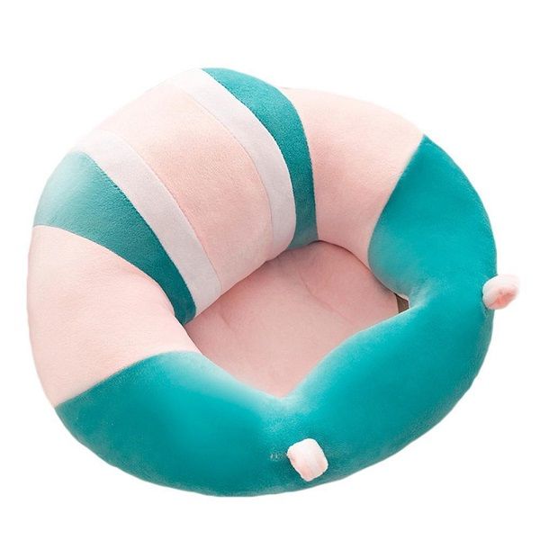Baby Support Seat Chair Cushion - Mint Green &amp; Pink